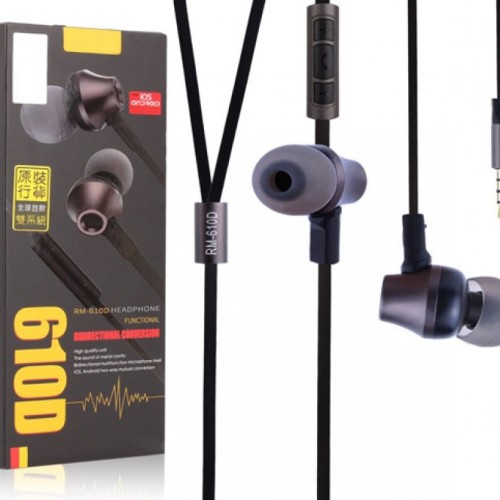 REMAX-RM-610D-Earphone(**GX)