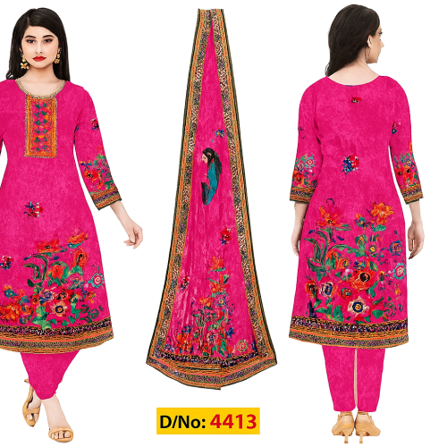 SUN-SILK MILLS-থ্রি পিস(EBX)