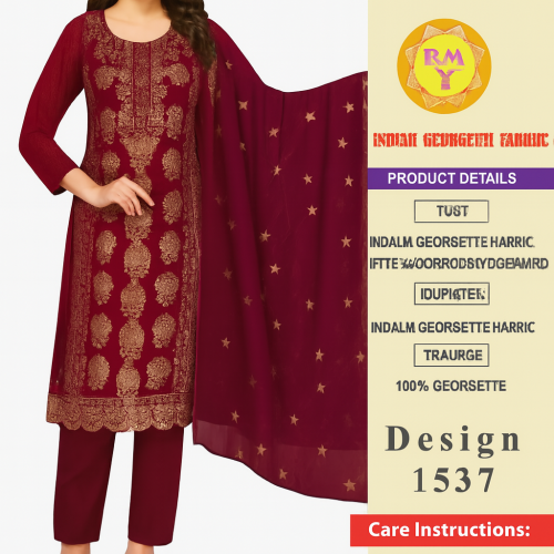 georgette-থ্রি পিস(XXIBX)